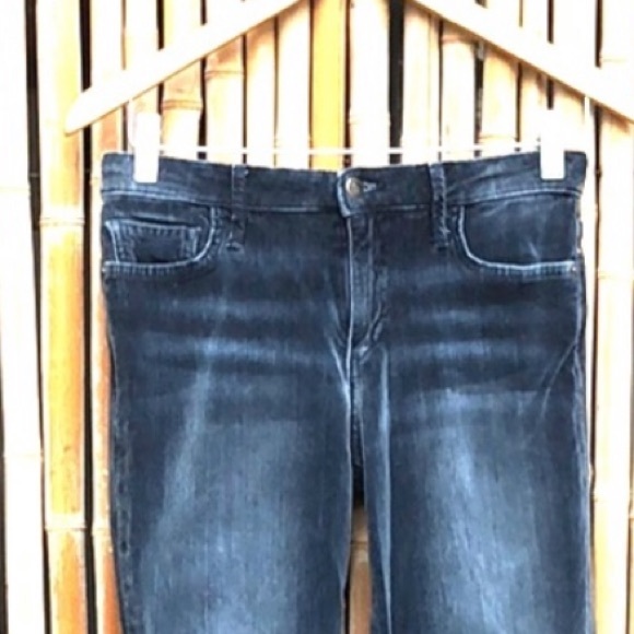 JOE'S JEANS Unique Blue Velvet Skinny Jeans EUC Size 28/6 - Picture 2 of 3